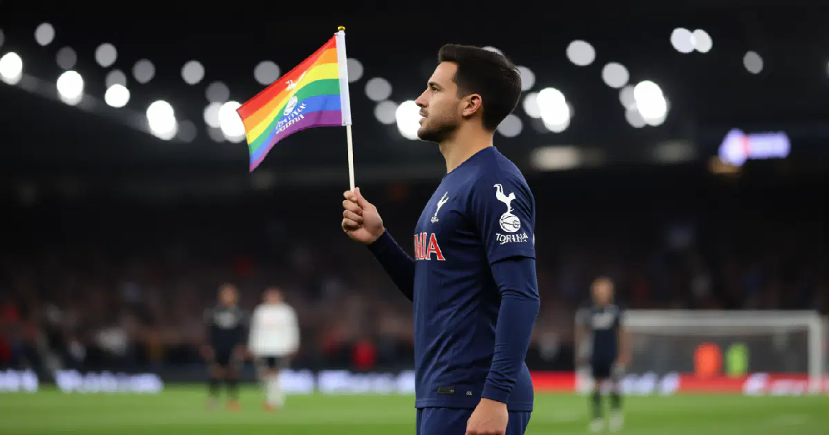 Споры вокруг ЛГБТ-флага на матче Тоттенхэма