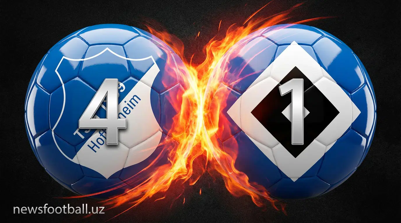 Разгром в Зинсхайме: почему «Хоффенхайм» не оставил шансов «Гамбургу» (4:1)